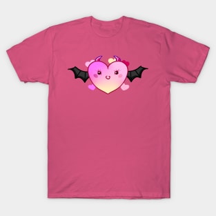 Demonic heart with bat wings T-Shirt